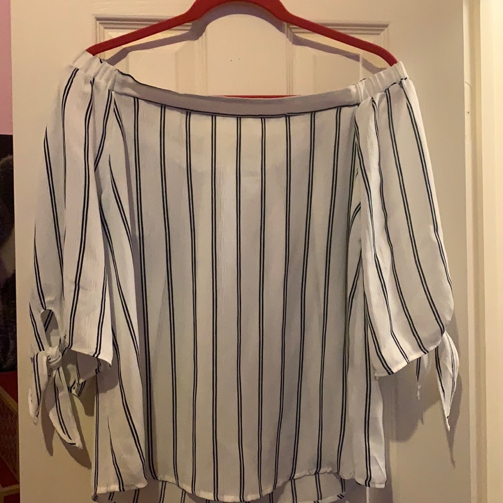 Off the shoulder blouse